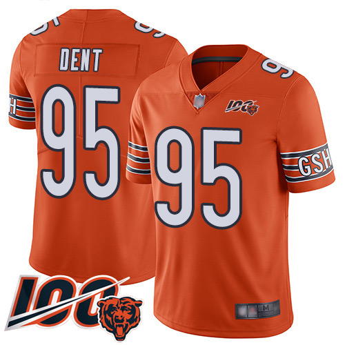 Chicago Bears Limited Orange Men Richard Dent Alternate Jersey NFL Football #95 100th Season->chicago bears->NFL Jersey